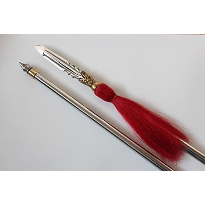 Chinese Dragon Spear/Lance/Stainless Steel,Length 78 inch