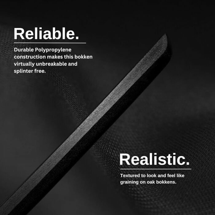 Black Polypropylene Training Sword (38.5")
