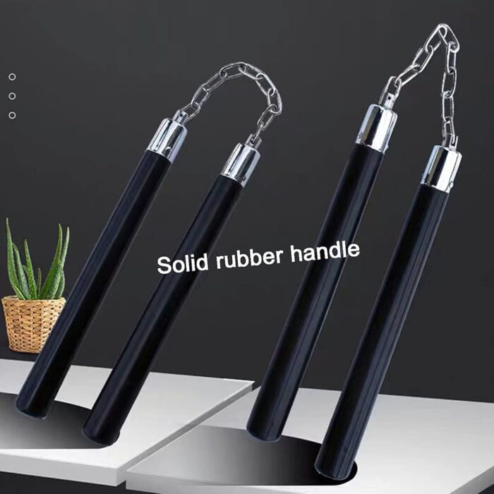 Nunchucks Safe Foam Rubber Training Nunchucks Nunchakus with SteeSafe Solid Rubber