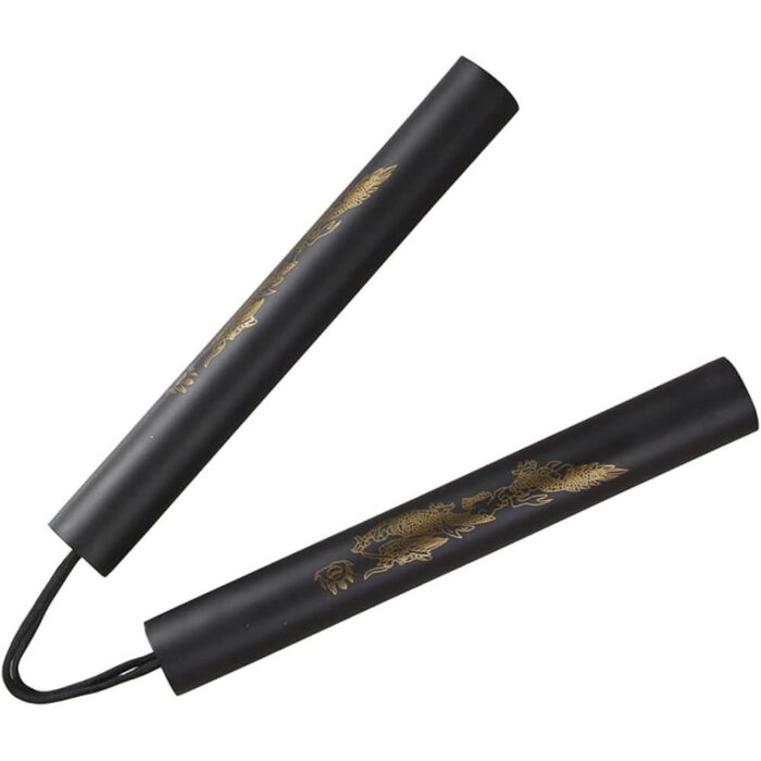 Safe Foam Rubber Training Nunchakus Cord Nunchucks 2PCS for Kids Beginners Practice and Training