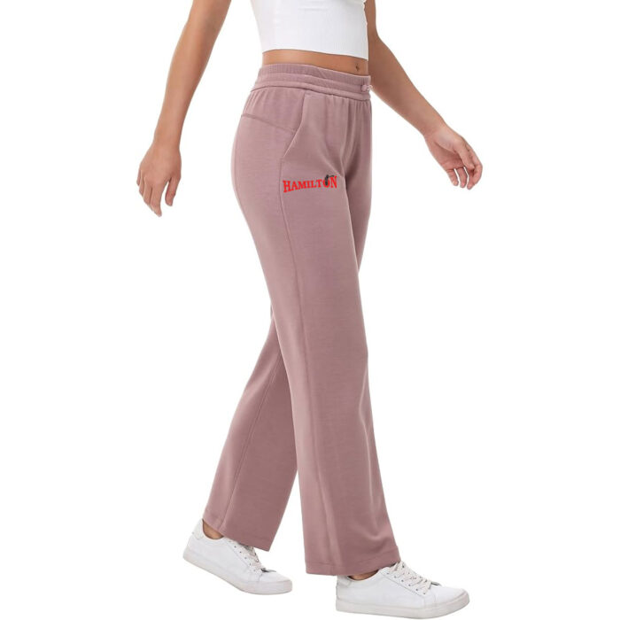 Women's Soft Sweatpants Lightweight Breathable Workout Trousers with Adjustable Shockcord
