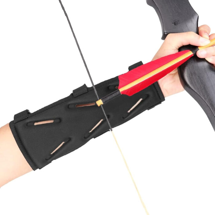 Arm Guard Adjustable Protective 3-Strap Accessory Lightweight Hunting Target Shooting Adult Unisex Arm Guards