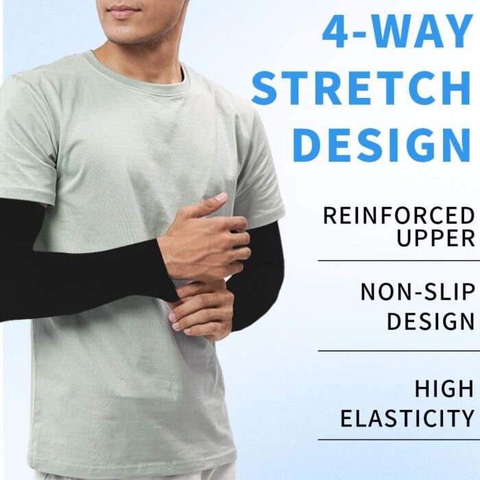 Men Women Compression to Cover Arms for Men Working Sun