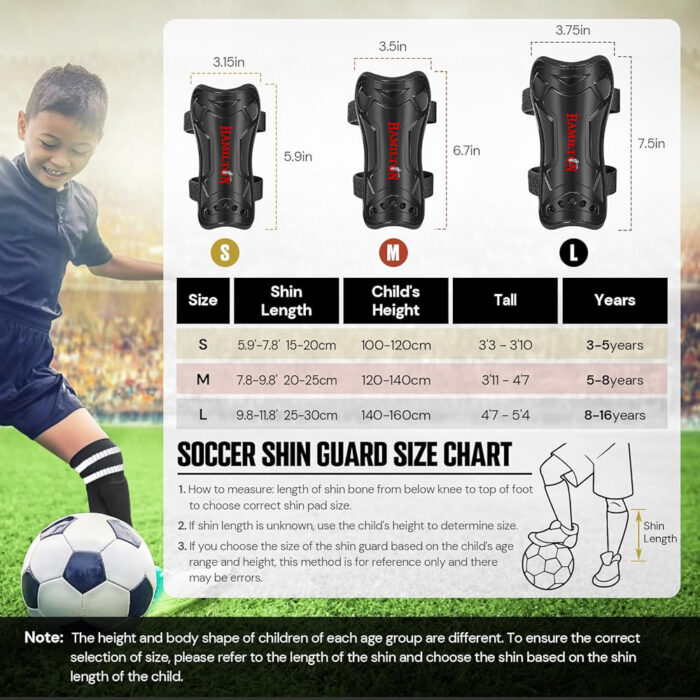 Kids Youth Soccer Shin Guards