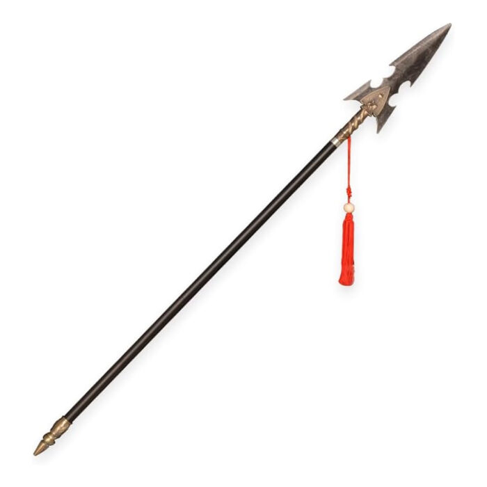 Built Warrior Spear Traditional Chinese Weapon Metal 55.4 inches