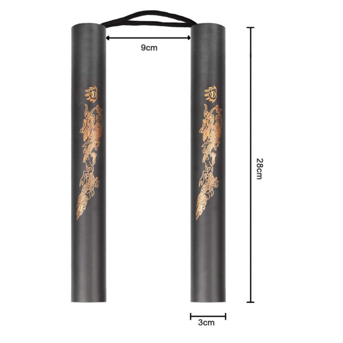 Nunchucks Nunchakus-Foam Safe Rubber Nunchakus