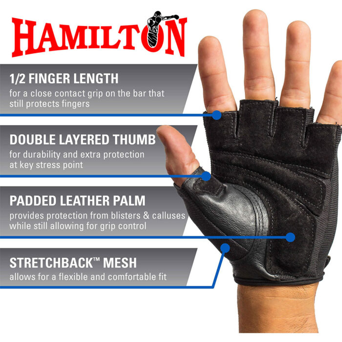 Workout Gloves for Men and Women, Exercise Gloves for Weight Lifting, Cycling, Gym, Training, Breathable and Snug fit