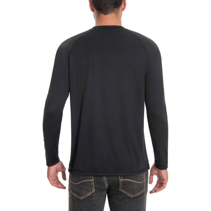 Men's Sun Protection Shirts UPF 50+ UV Long Sleeve Rash Guard Shirts