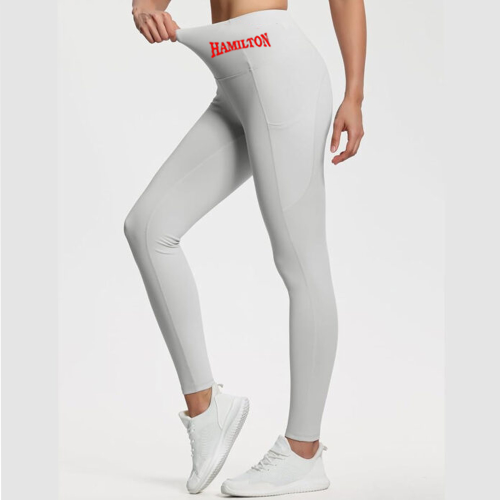 THE GYM PEOPLE Thick High Waist Yoga Pants with Pockets