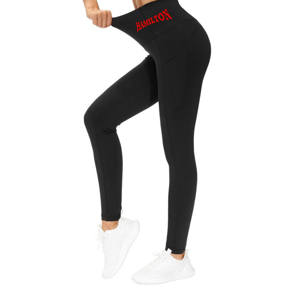 THE GYM PEOPLE Thick High Waist Yoga Pants with Pockets