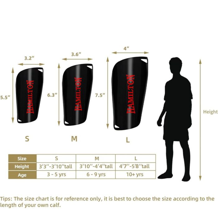Kids Youth Soccer Shin Guards with Sleeves