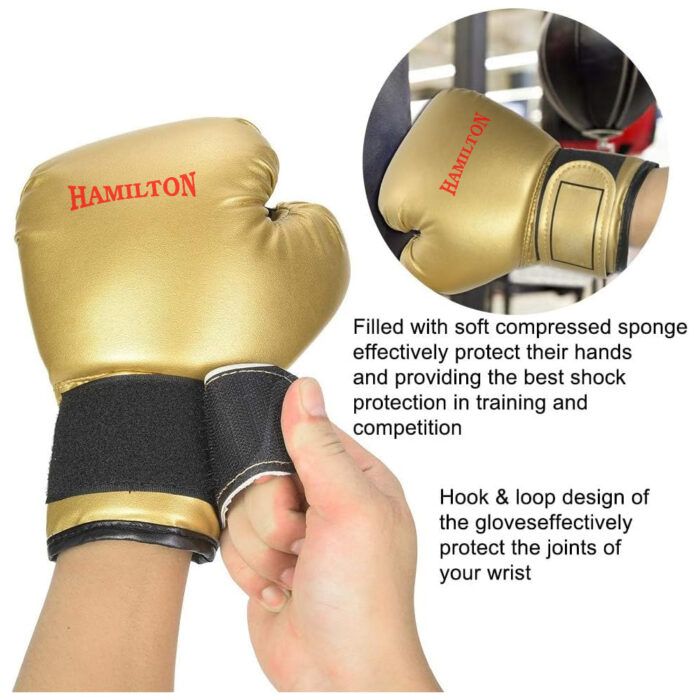 Leather Taekwondo Gloves Professional Fighting Children Boxing Training Gloves