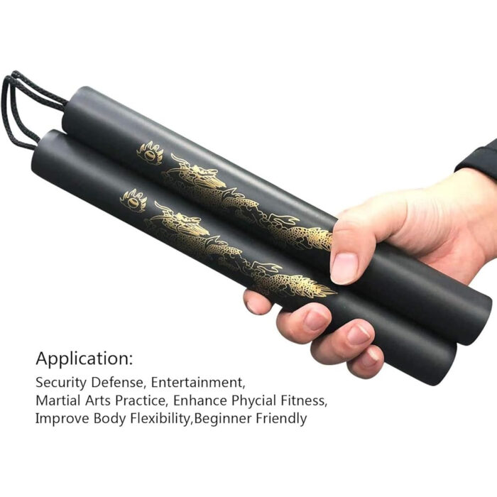 Nunchucks Nunchakus-Foam Safe Rubber Nunchakus