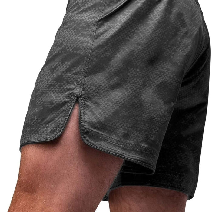 Hexagon Mid-Thigh Fight Short
