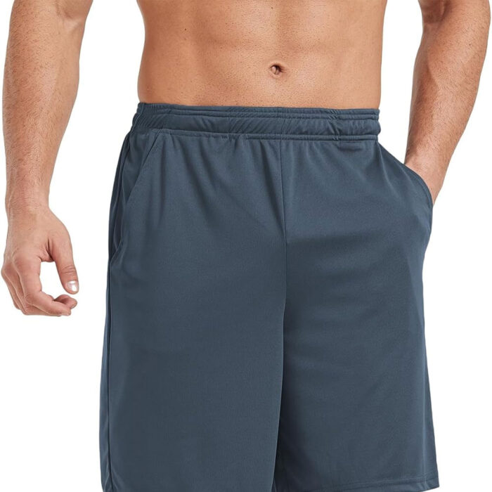 5 Pack Men's Athletic Gym Shorts